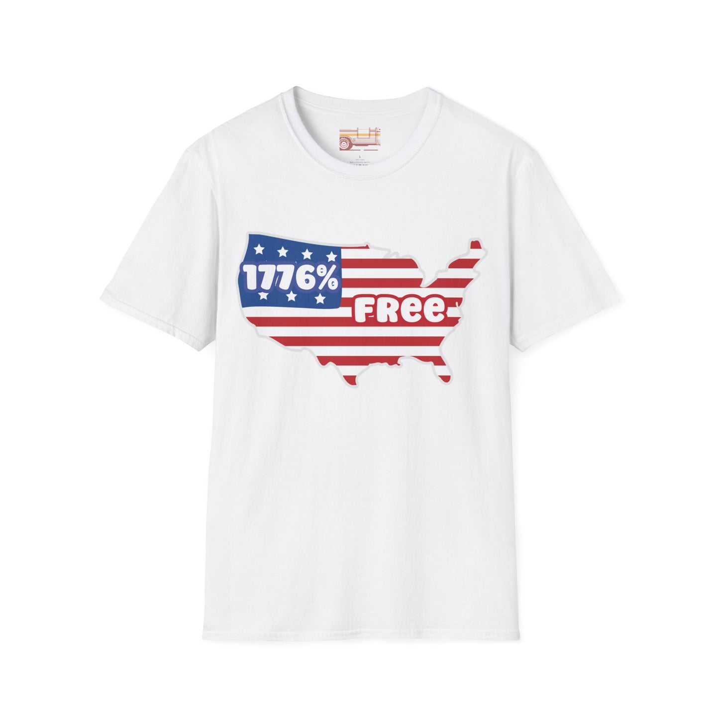 1776 percent Free, July 4th Ultimate Comfort Unisex T-shirt