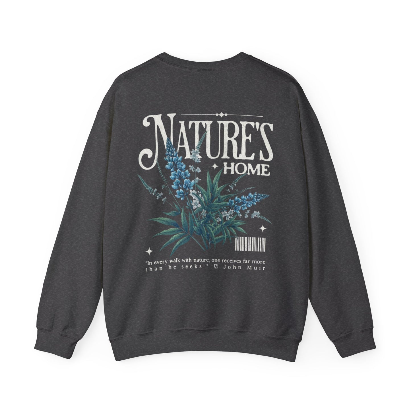 Graphic Designed Minimalist Crewneck Sweatshirt