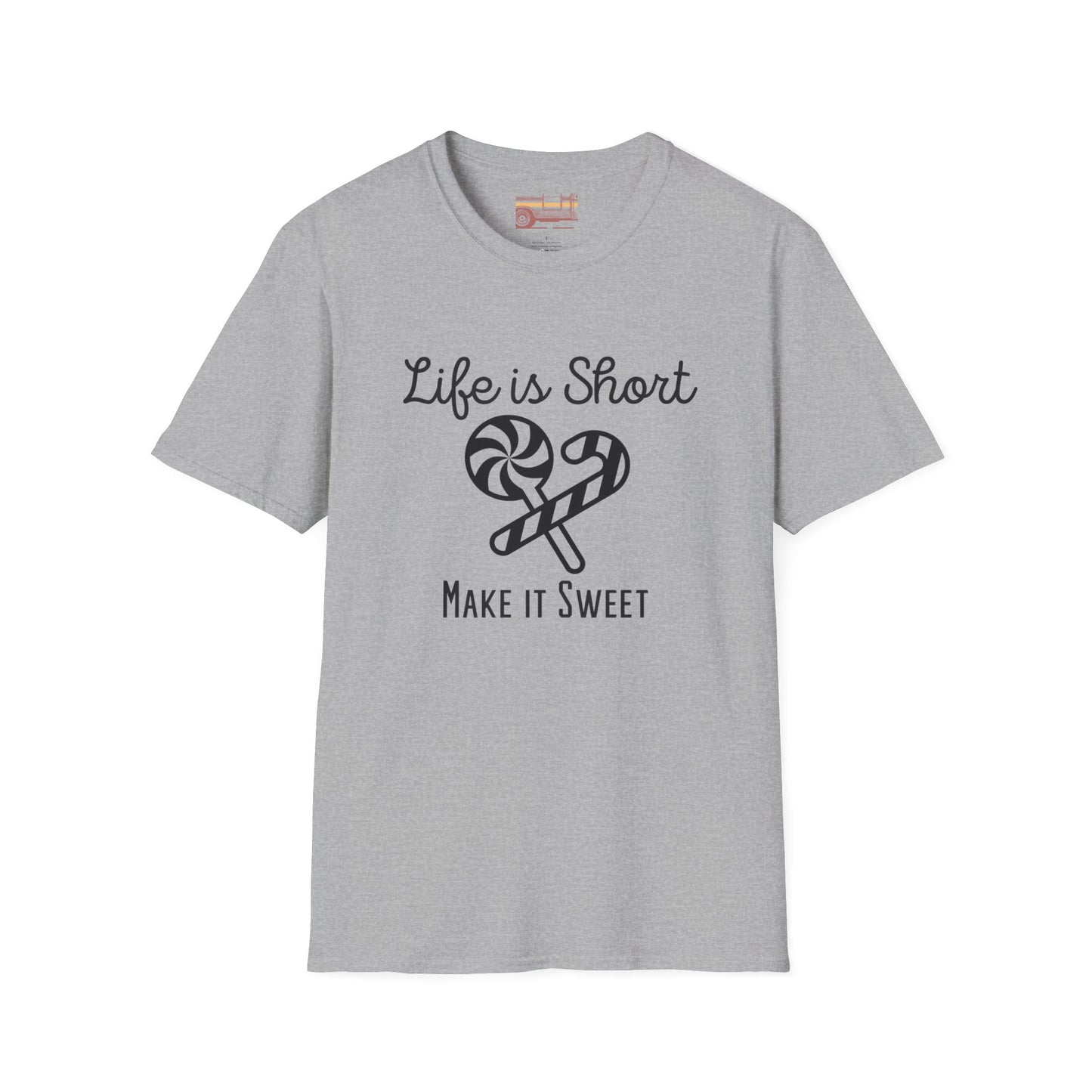Live is Short Classic Summer Ultimate Comfort Motivational Styled Unisex T-shirt