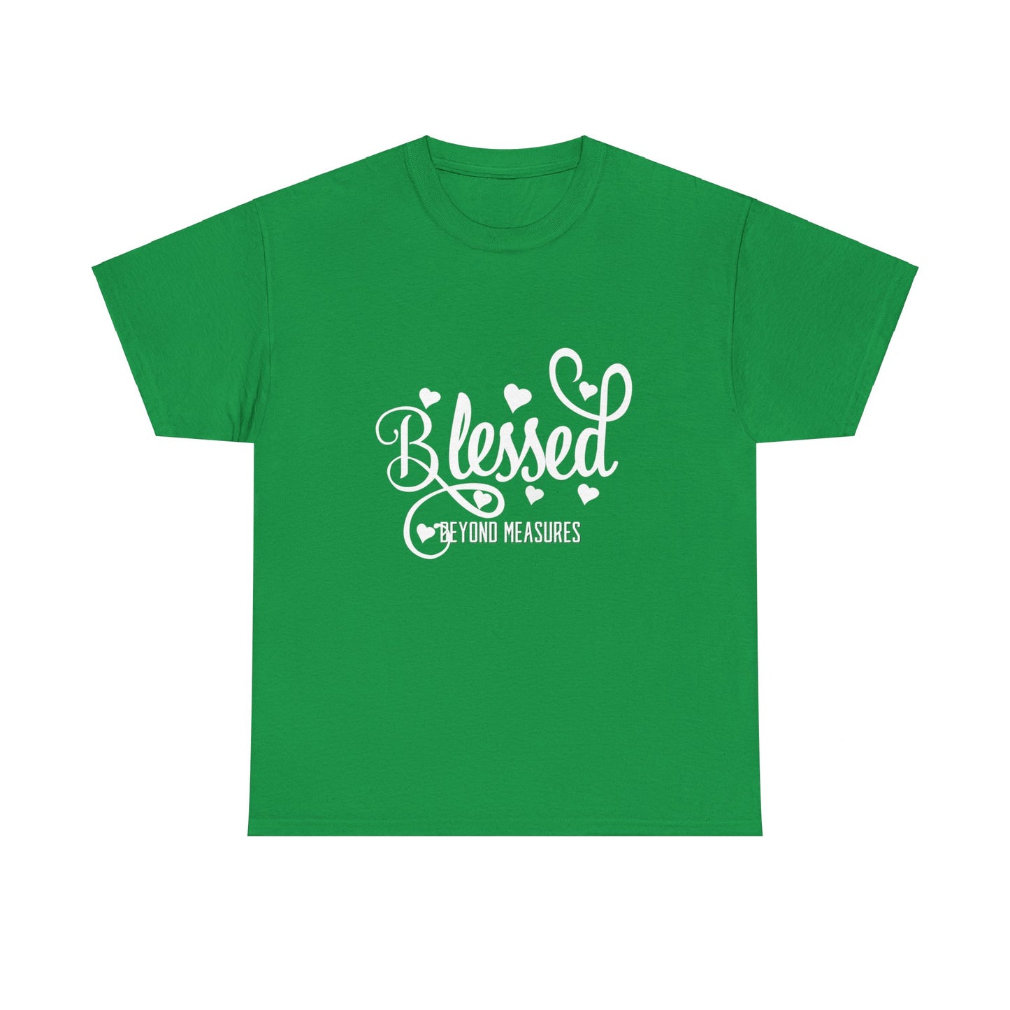 Designed Blessed Beyond Measures Unisex Comfort Styled Bible Gospel T-shirts.
