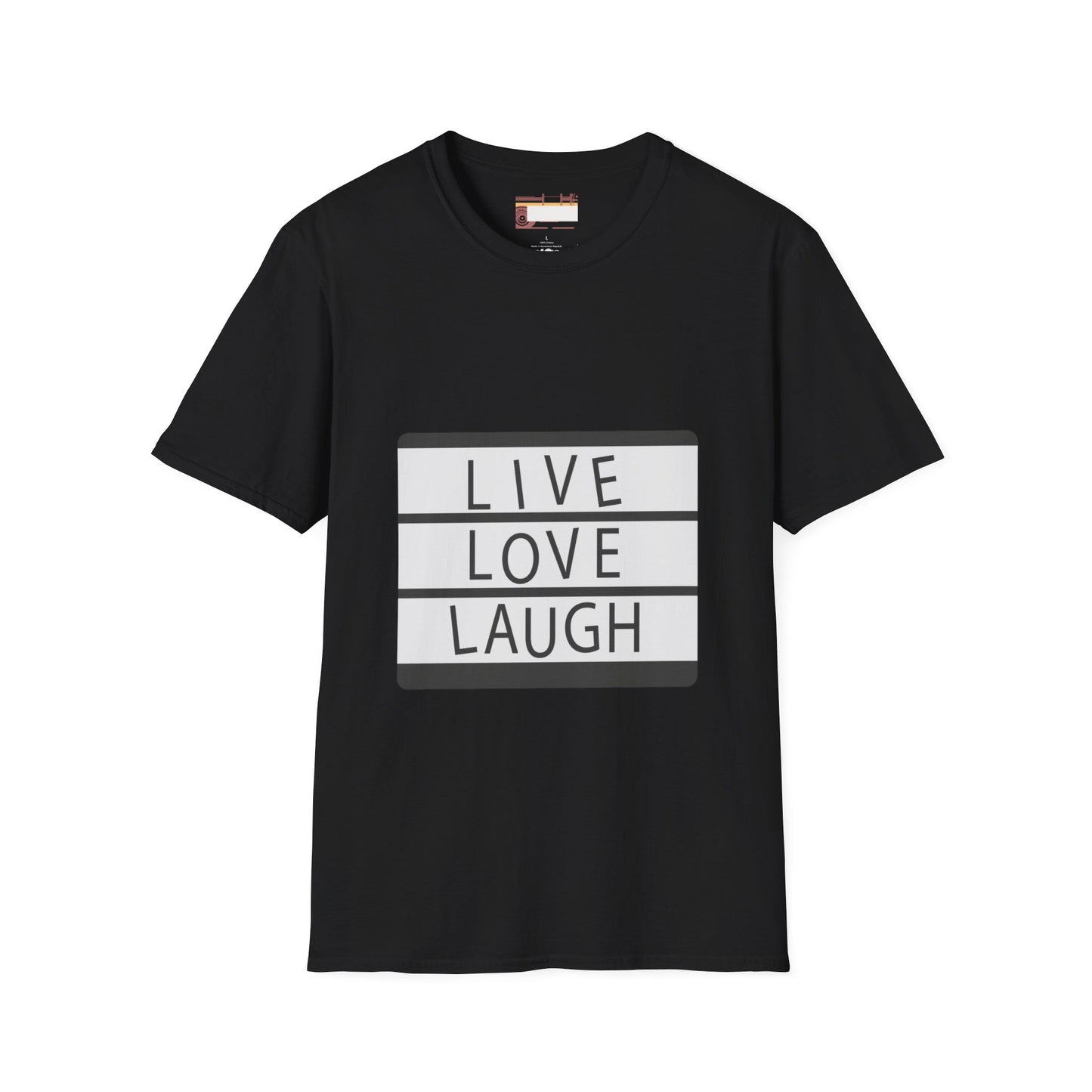 Live Love Laugh Designed Graphic Comfort Unisex T-shirt
