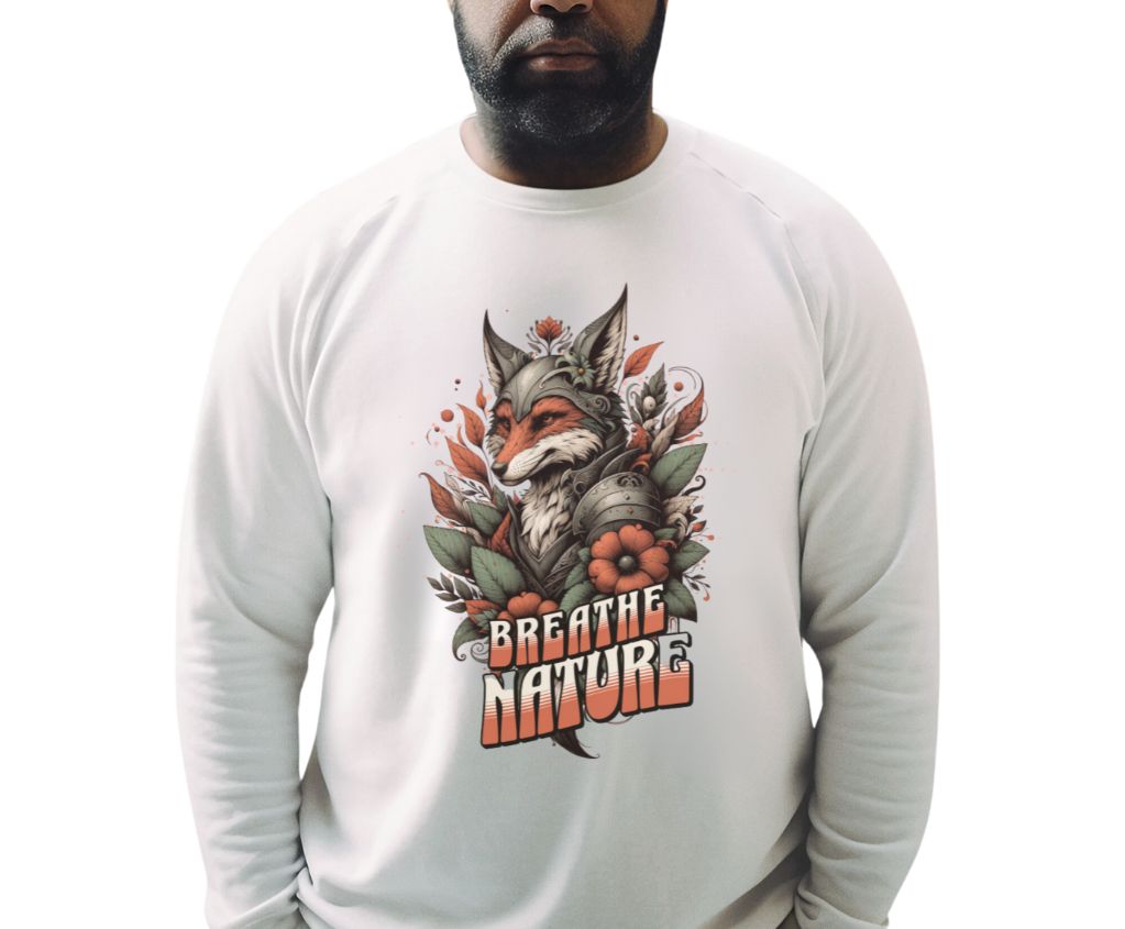 Graphic Designed Minimalist Unisex Crewneck Sweatshirt