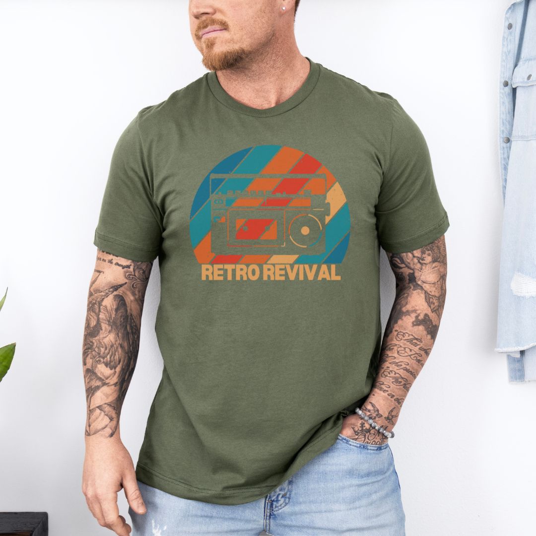 Retro Revival Ultimate Unisex Comfort Styled T-shirt