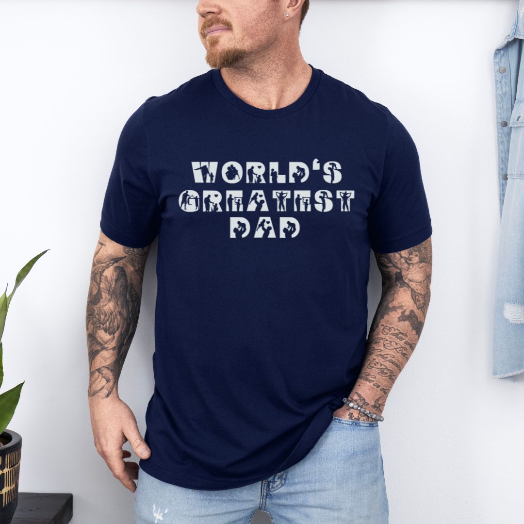 World's Greatest Dad Ultimate Comfort T-shirt