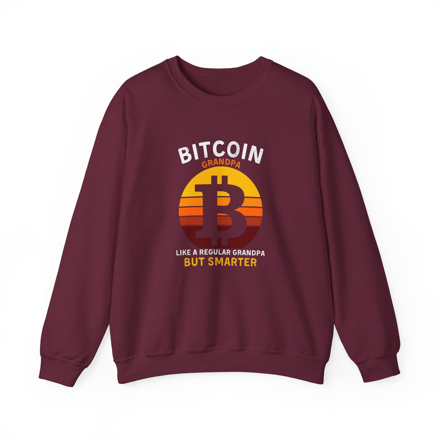 Bitcoin Grandpa Ultimate Comfort Unisex Sweatshirt