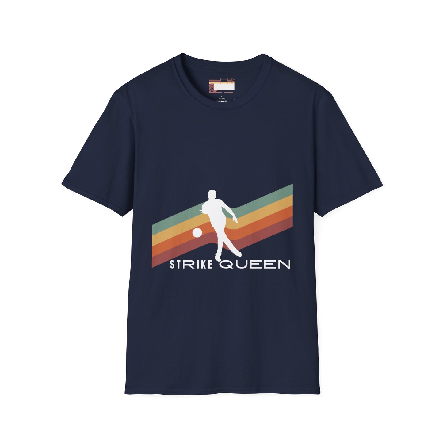 Retro Bowling Champion Bowling Queen Graphic Comfort Unisex T-shirt