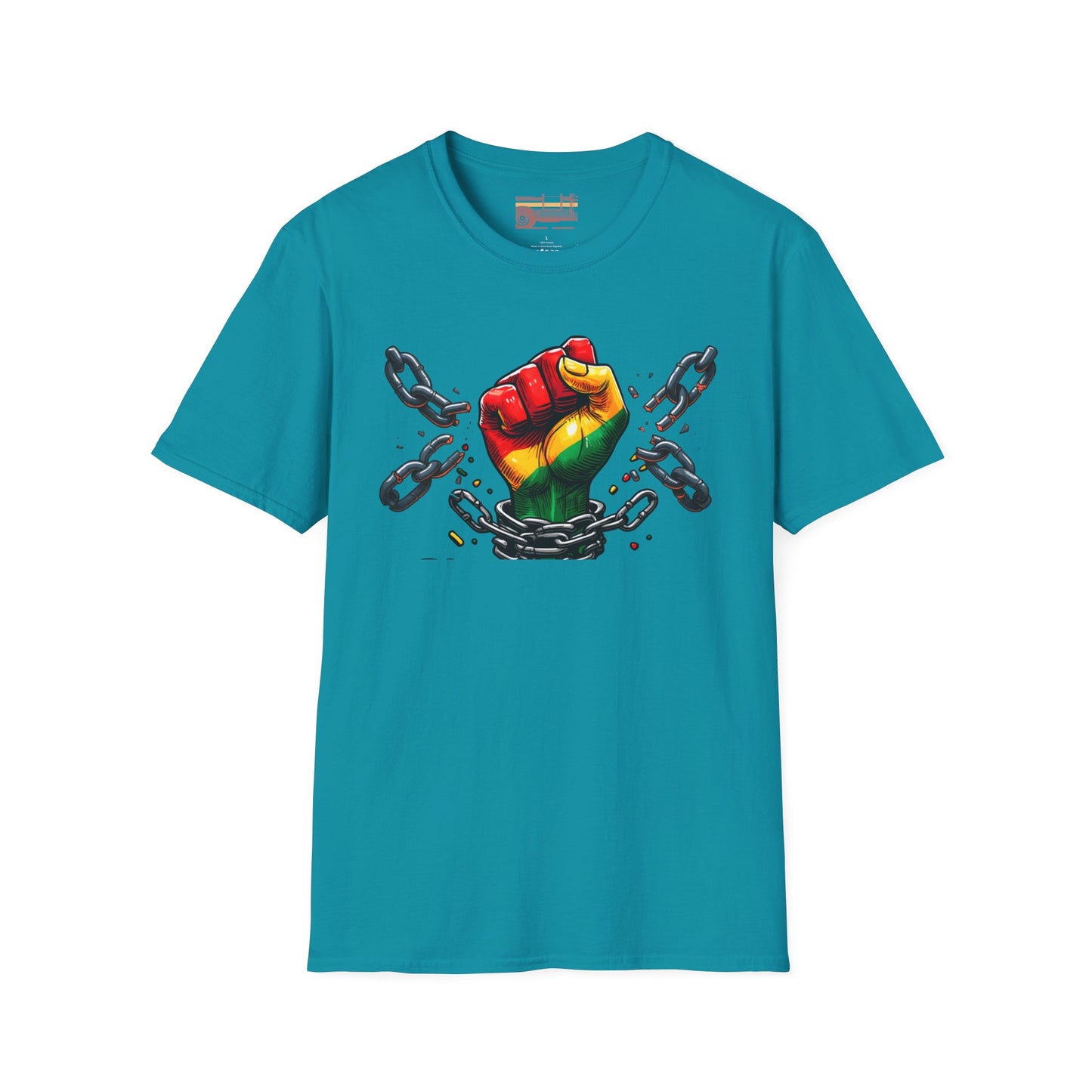 Celebrating Freedom Juneteenth With Pride Black and Proud Ultimate Comfort Unisex T-shirt