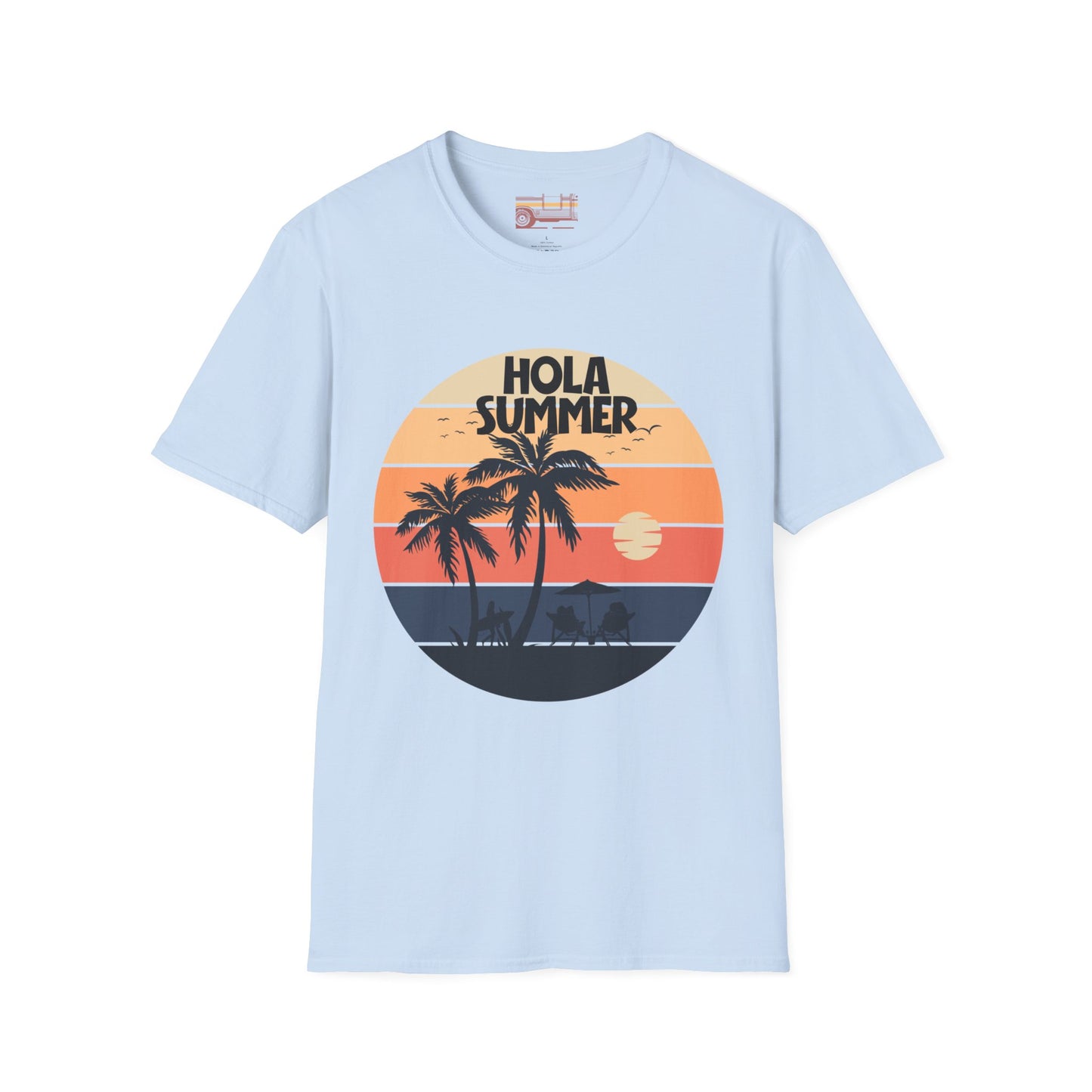 Hola Welcome Summer Ultimate Comfort Styled Unisex T-shirt