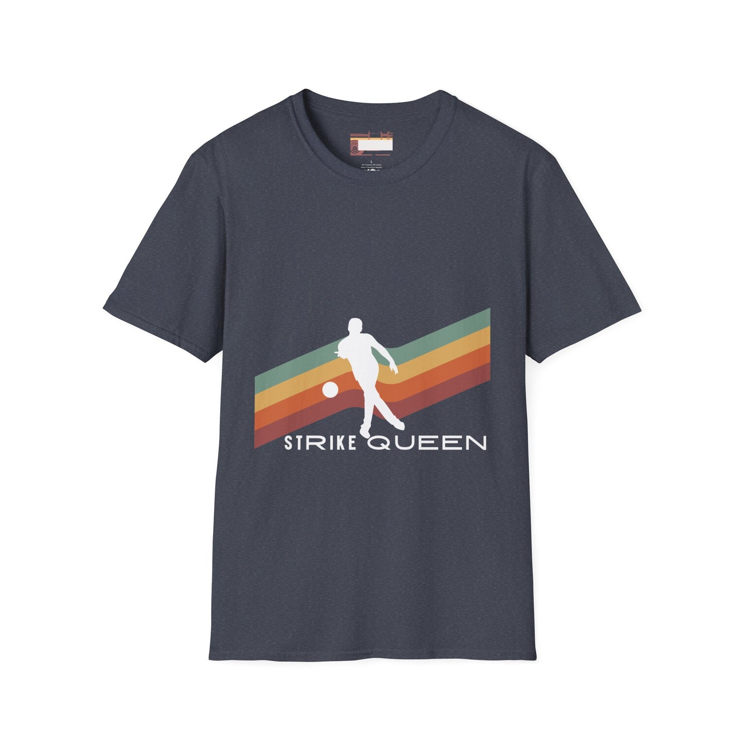 Retro Bowling Champion Bowling Queen Graphic Comfort Unisex T-shirt
