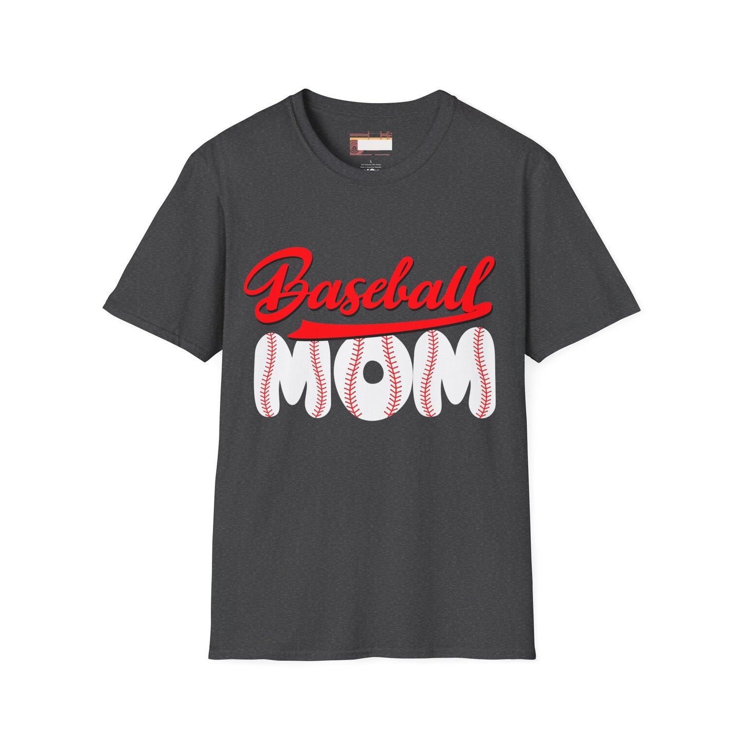 Graphic Base Ball Mom Comfort Styled T-shirts
