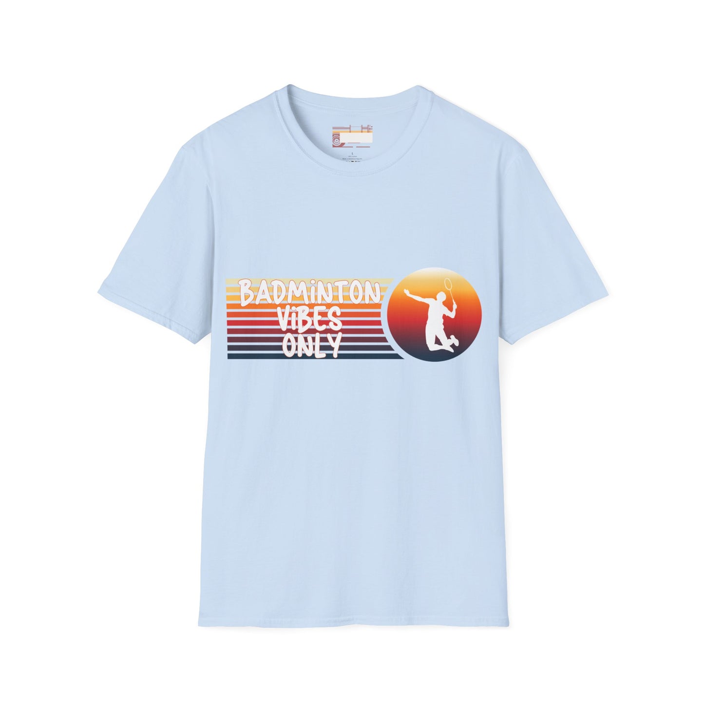 Badminton Game Day Graphic Comfort Unisex T-shirt