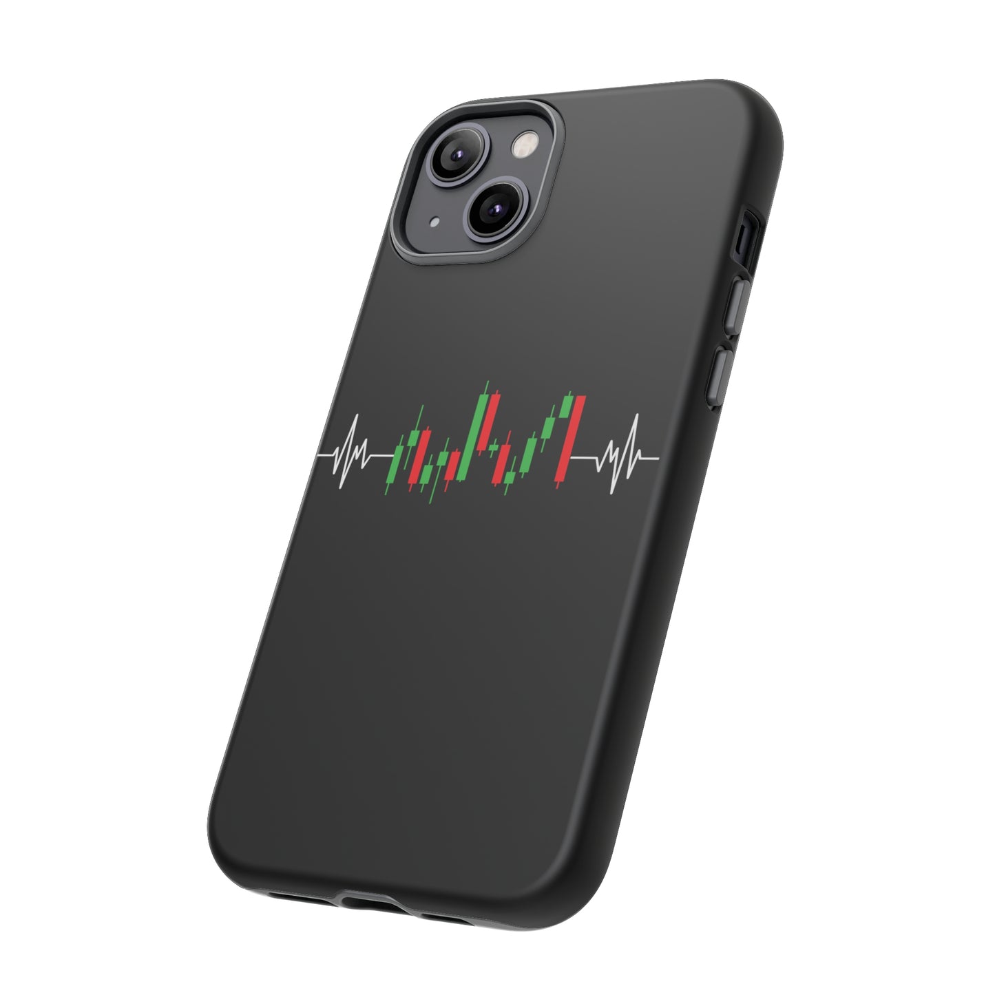 Bearish And Bullish Chart Candles (Stock Market) iPhone Case