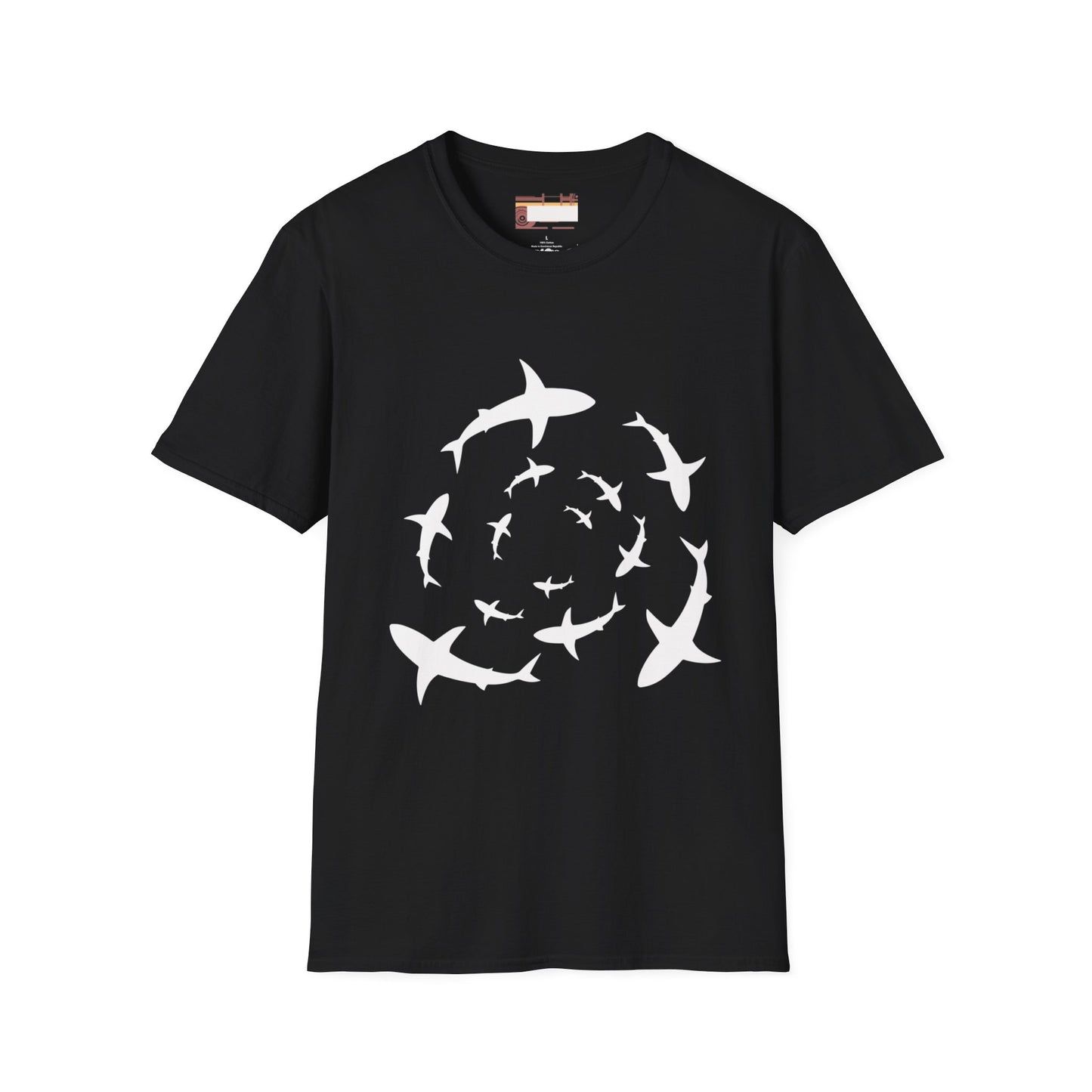 Graphic Designed Shark Attack Unisex Comfort Styled T-shirts