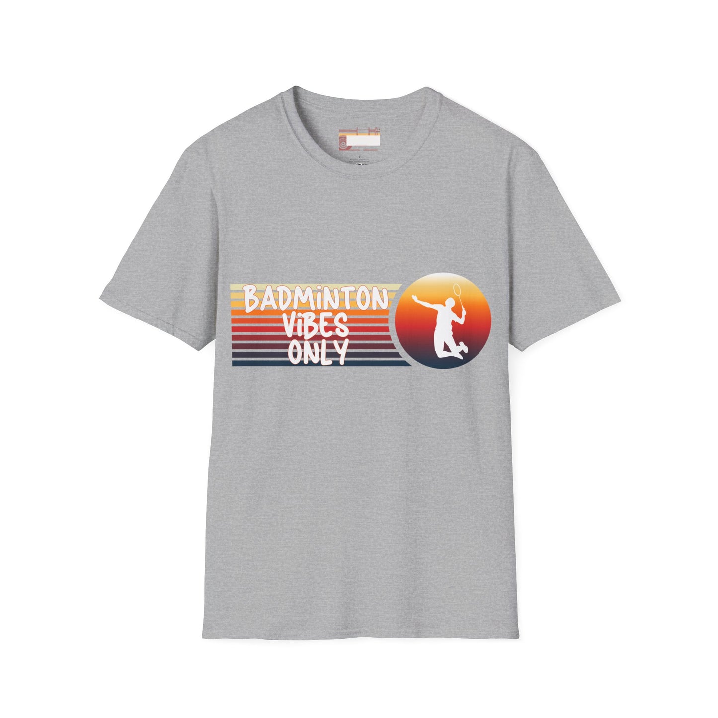 Badminton Game Day Graphic Comfort Unisex T-shirt