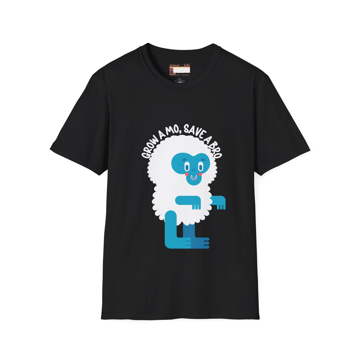 Movember Moustache Bearded Gang Beard Graphic Comfort Unisex T-shirt