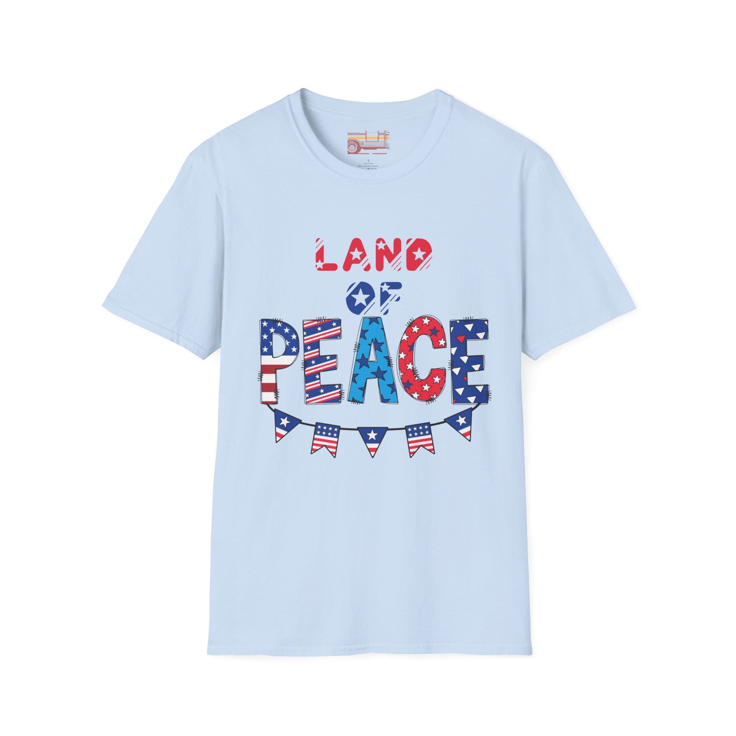 Land of Peace July 4th Independence Day Ultimate Comfort Unisex T-shirt