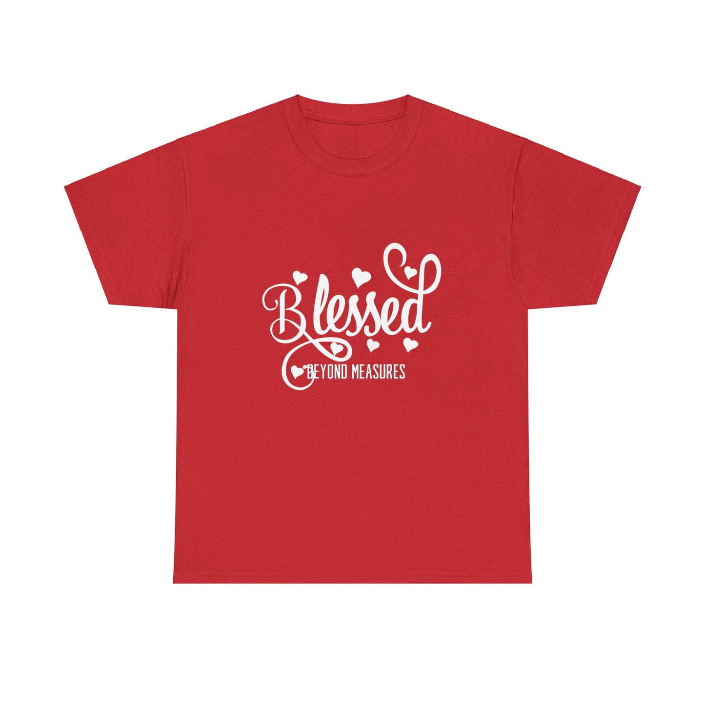 Designed Blessed Beyond Measures Unisex Comfort Styled Bible Gospel T-shirts.