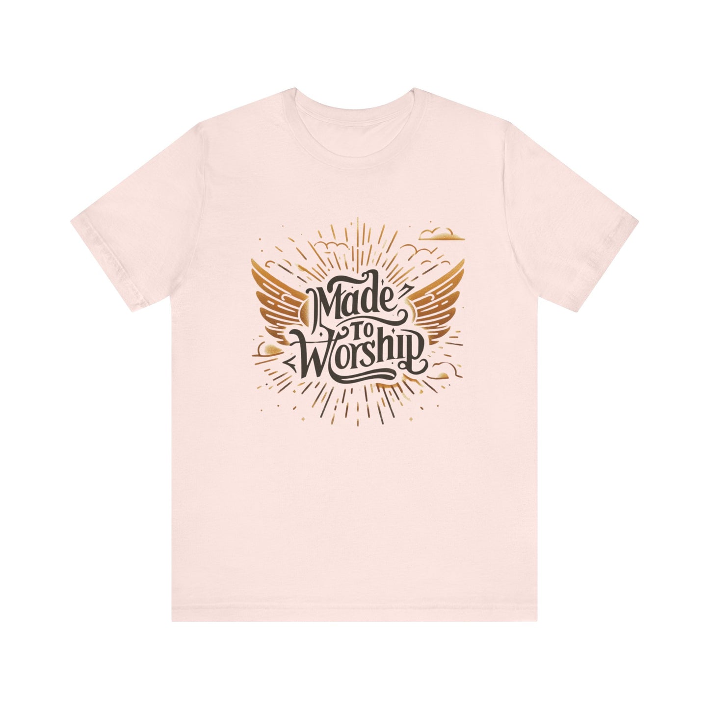 Christian Gospel Unisex Made to Worship T-Shirt