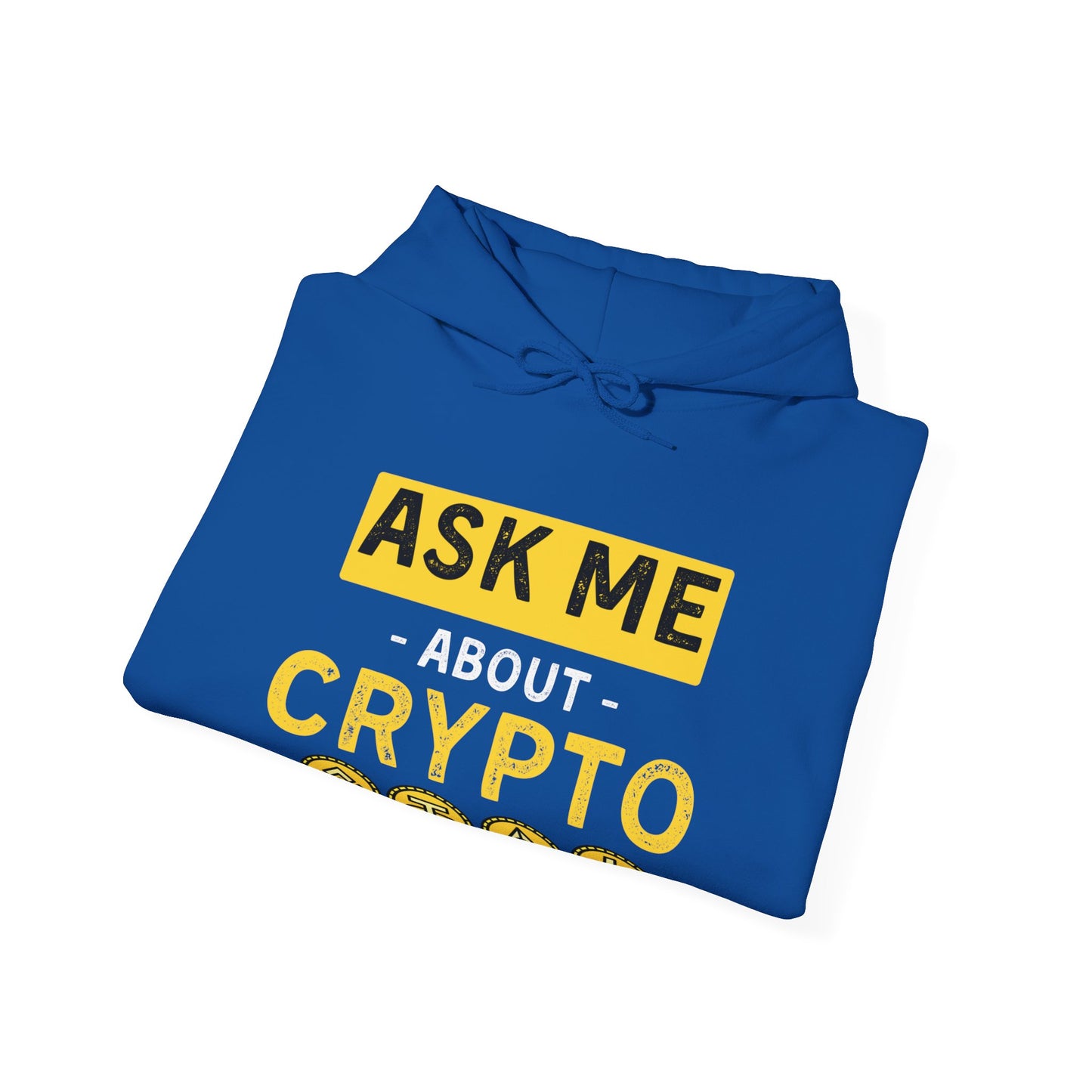 Ask Me About Crypto Ultimate Comfort Unisex Hoodie