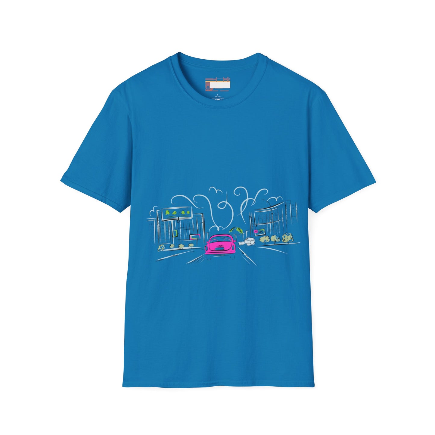Graphic City Drama Designed Comfort Unisex T-shirt