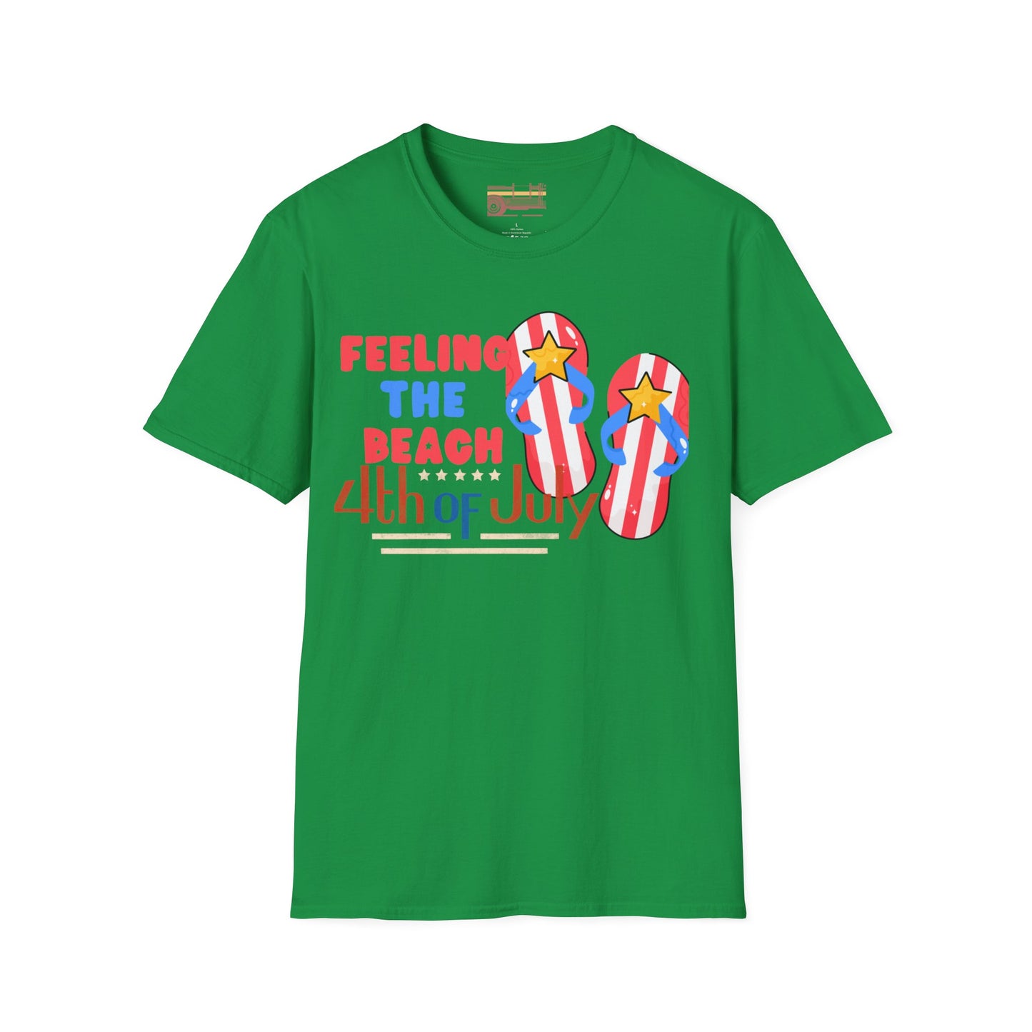 Feeling Like The Beachy This Independence Day July 4th Ultimate Comfort Unisex T-shirt