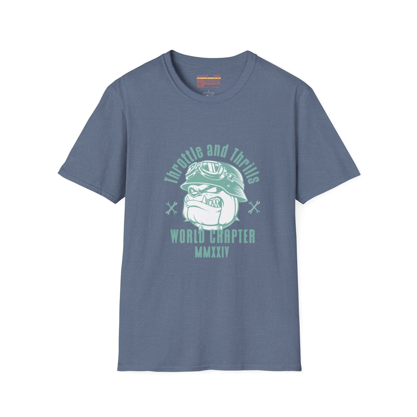 Throttle and Thrills Rider Ultimate Unisex Comfort Styled T-shirt