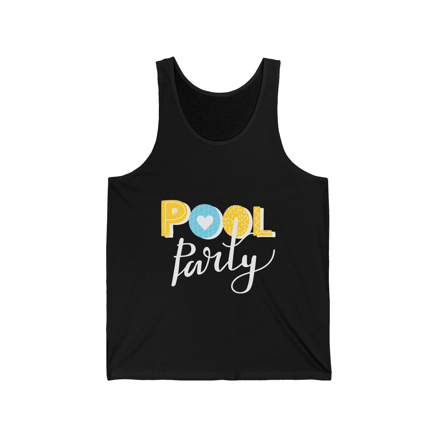Beach Pool Party Lovers Ultimate Comfort Styled Funny Unisex Summer Tank Top