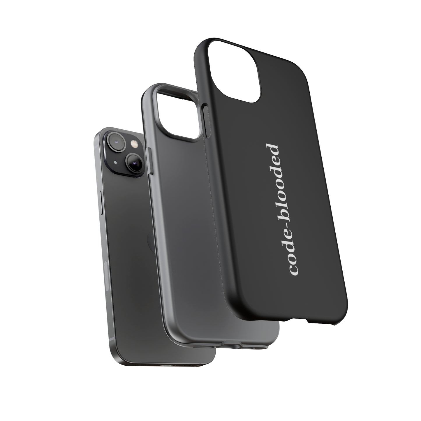 Code Blooded (Technology Programmers) iPhone Case
