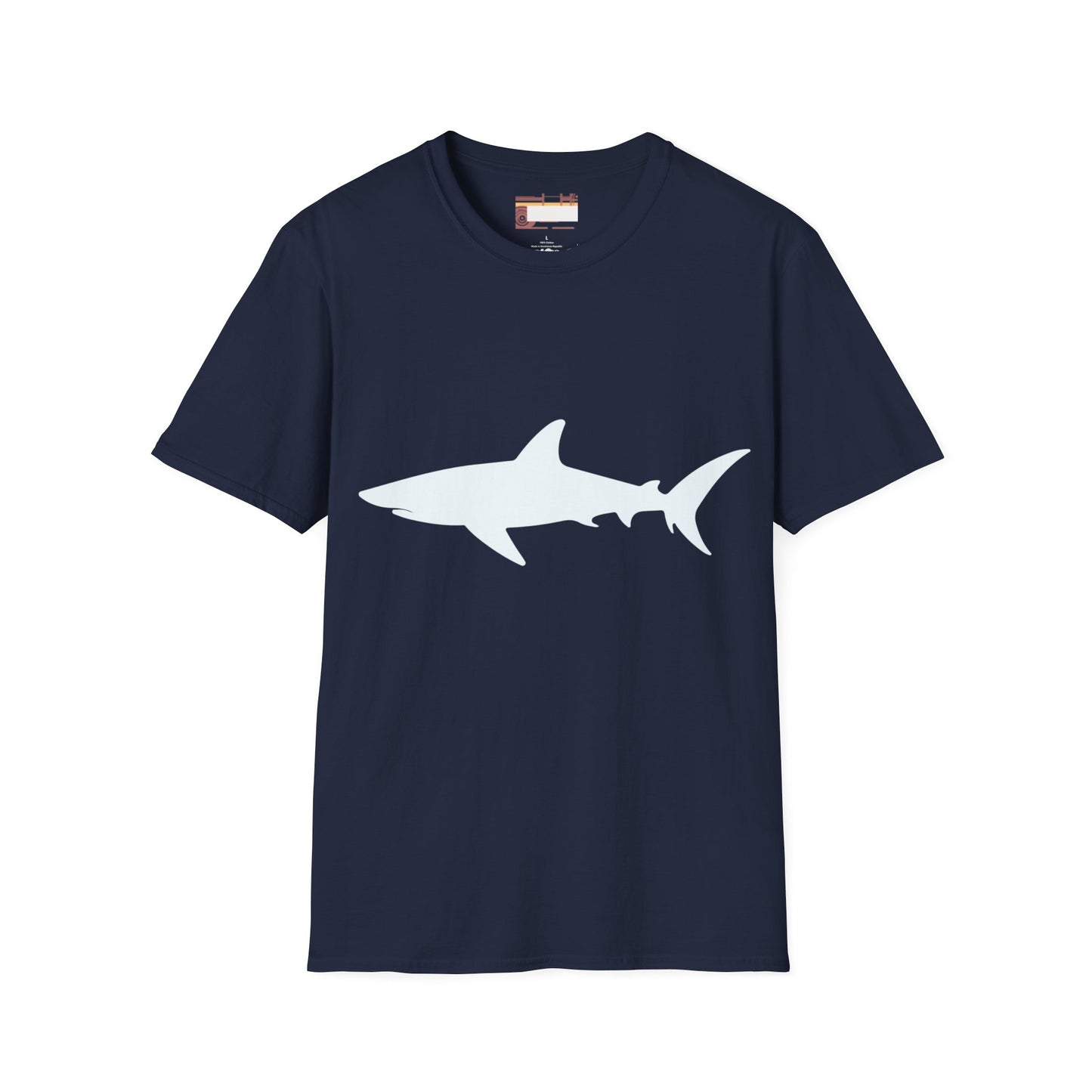 Graphic Designed Minimalist Shark Comfort Styled T-shirts