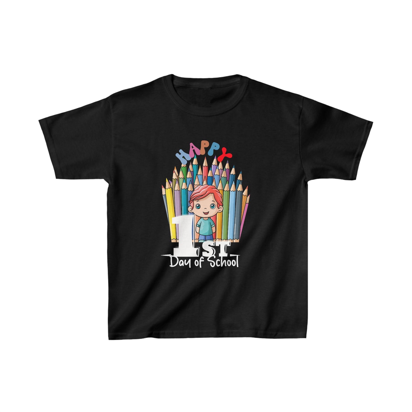 Designed Kids Back to School Graphic Print T-shirts