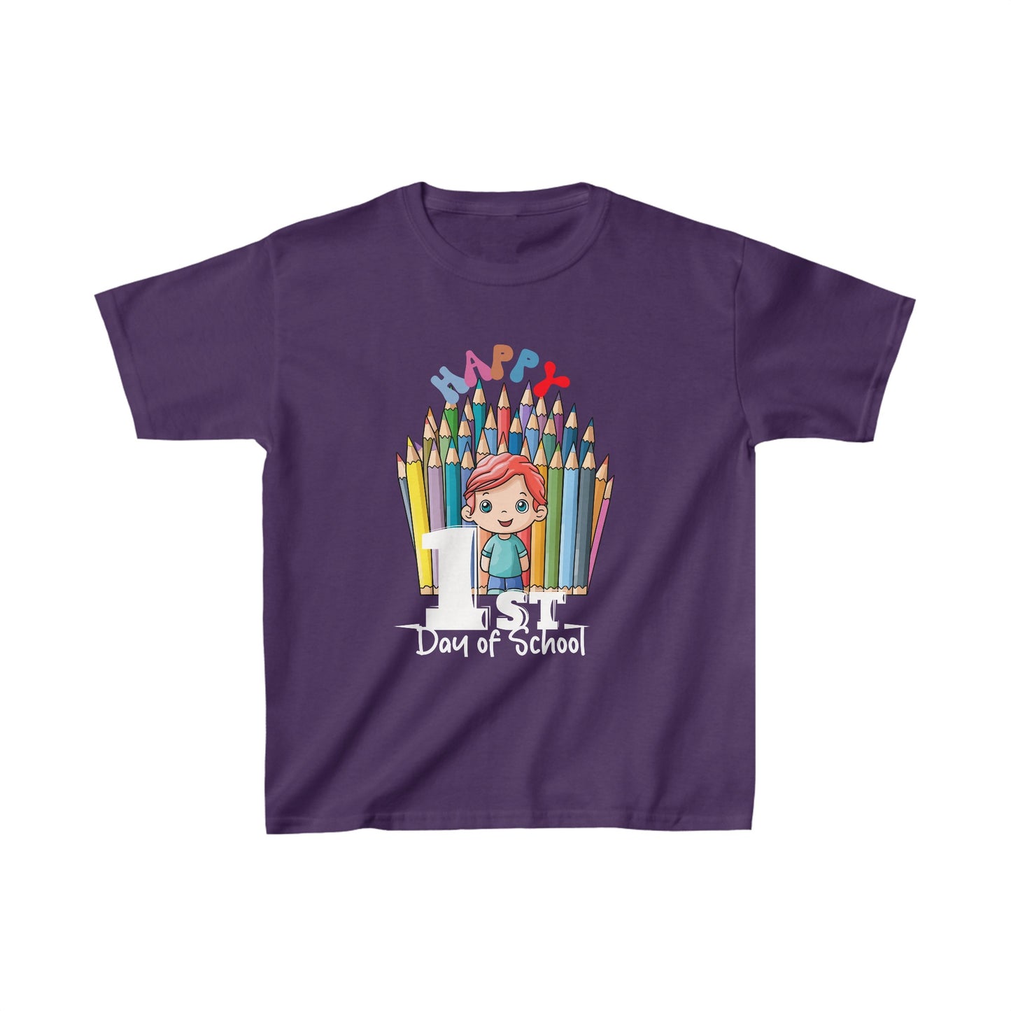 Designed Kids Back to School Graphic Print T-shirts