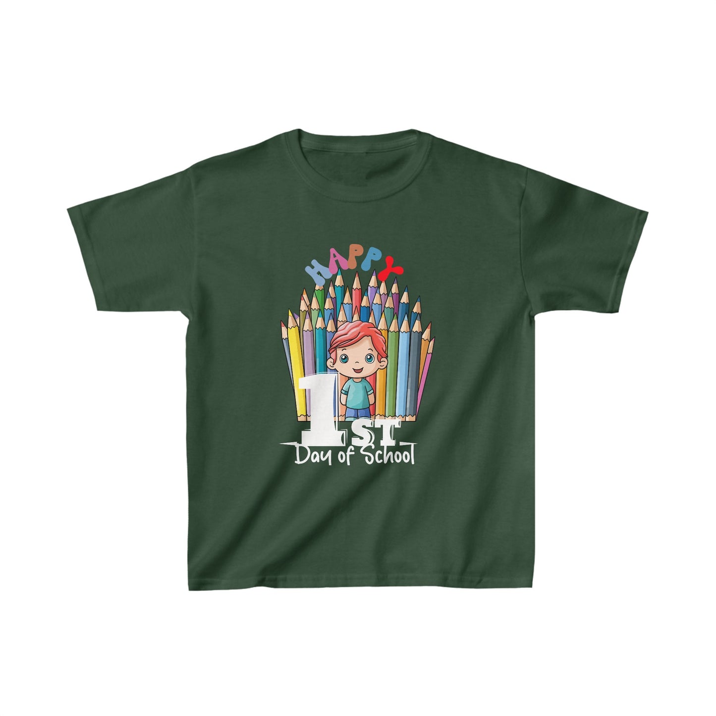 Designed Kids Back to School Graphic Print T-shirts