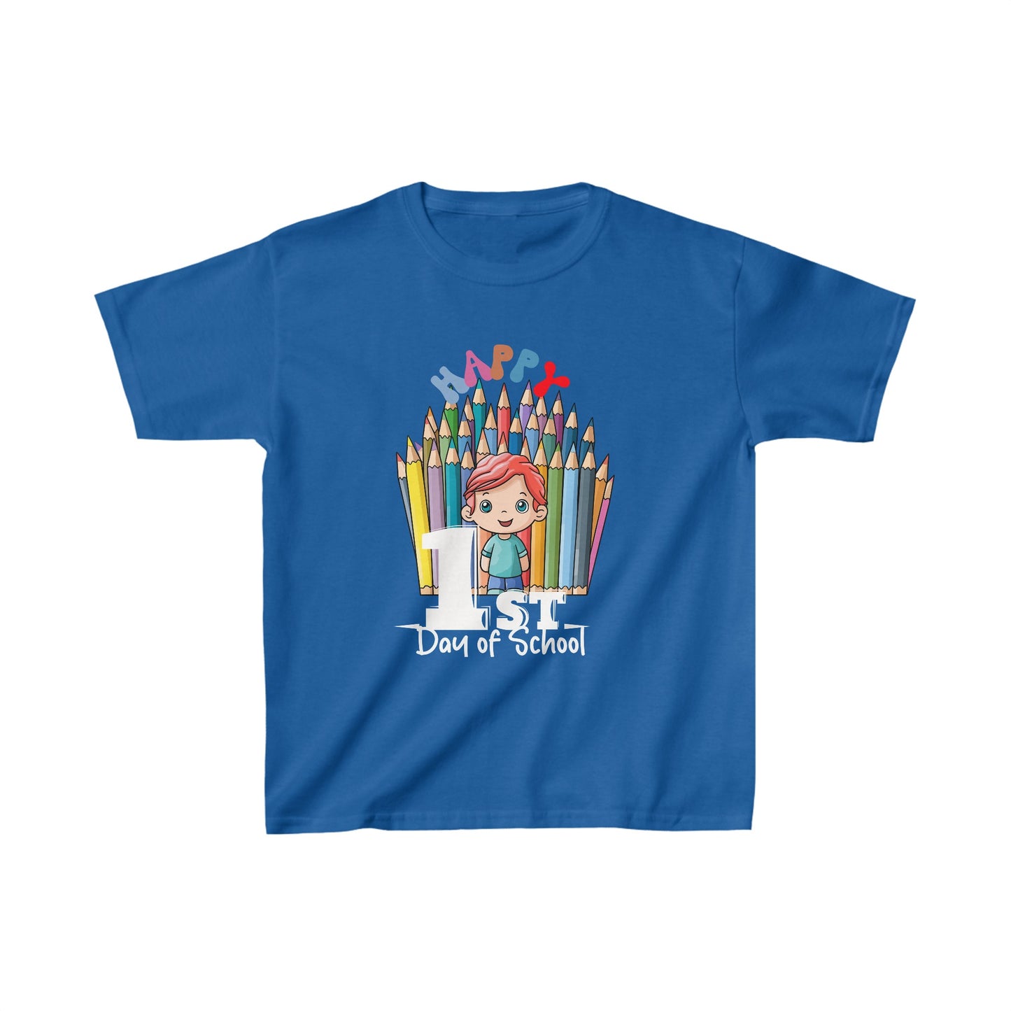 Designed Kids Back to School Graphic Print T-shirts