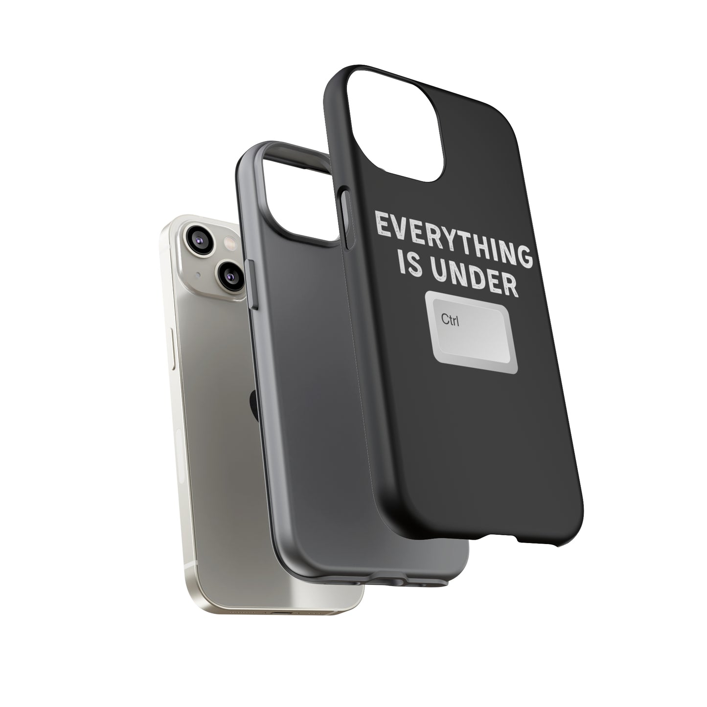 Everything Is Under Ctrl iPhone Case