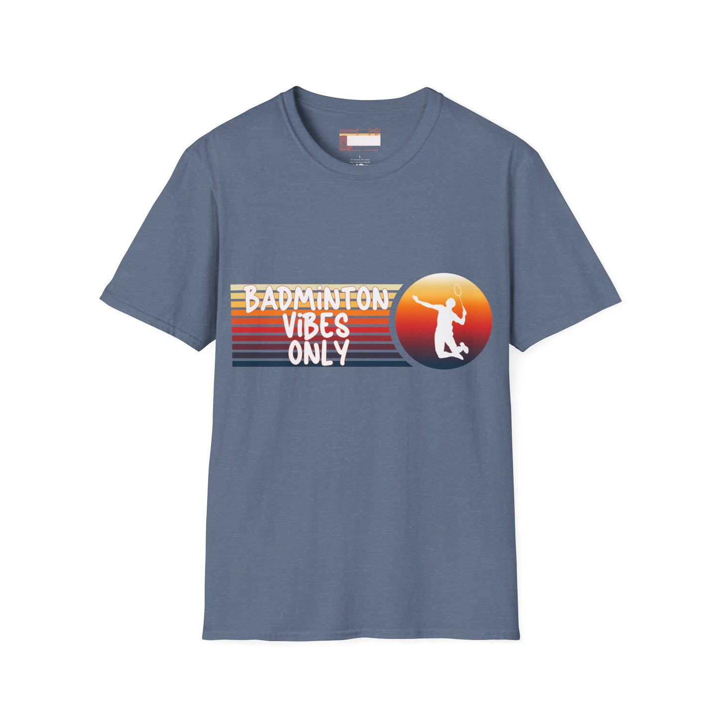 Badminton Game Day Graphic Comfort Unisex T-shirt