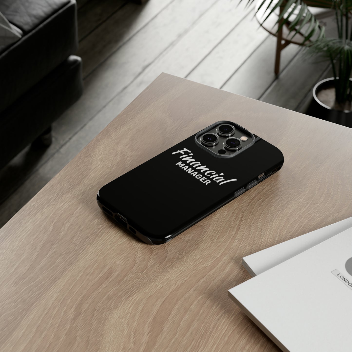 Financial Manager iPhone Case