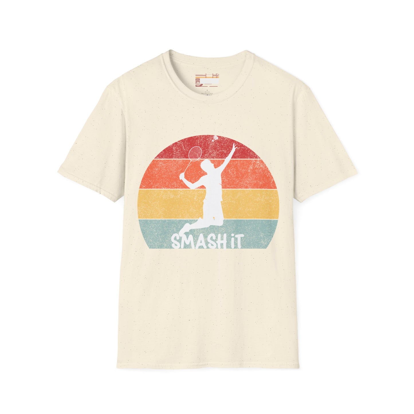 Badminton Game Day Graphic Comfort Unisex T-shirt