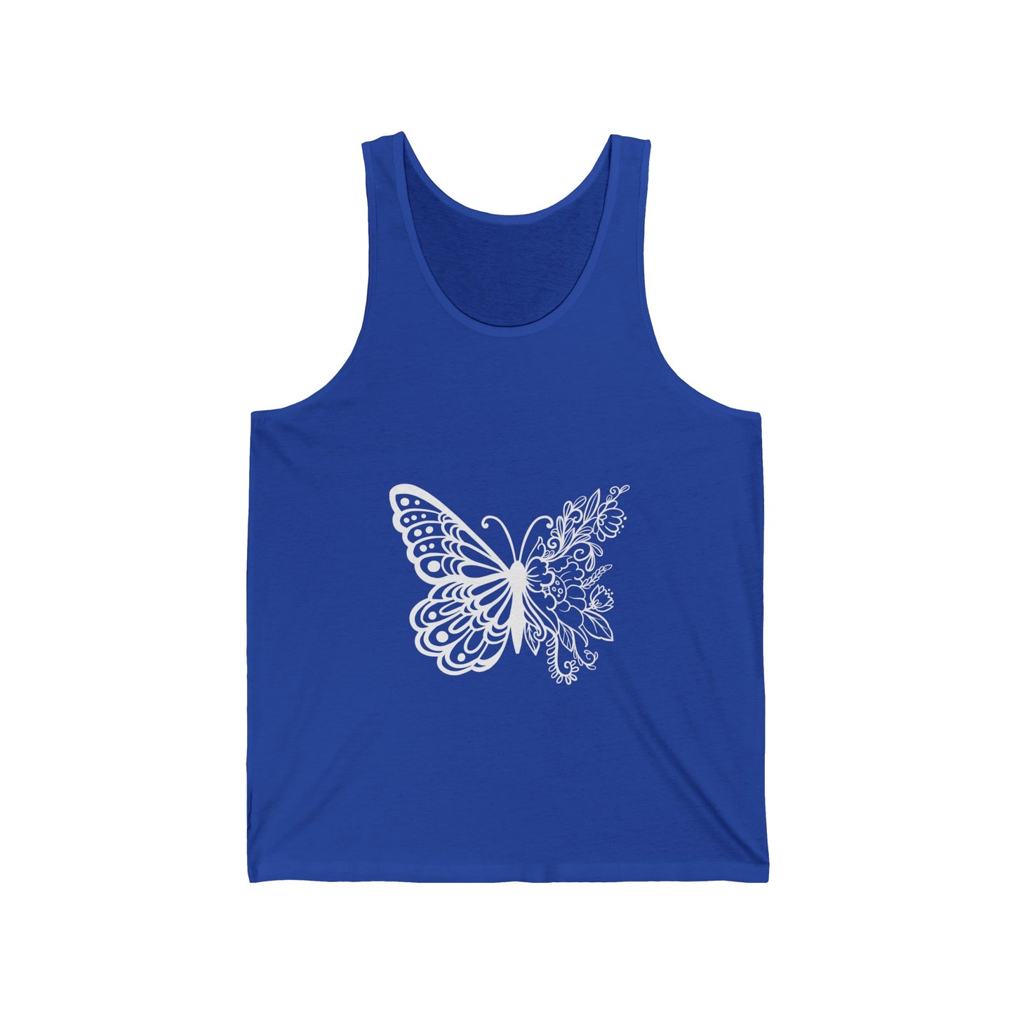 Ultimate Comfort Styled Unisex Summer Butterfly Tank Top