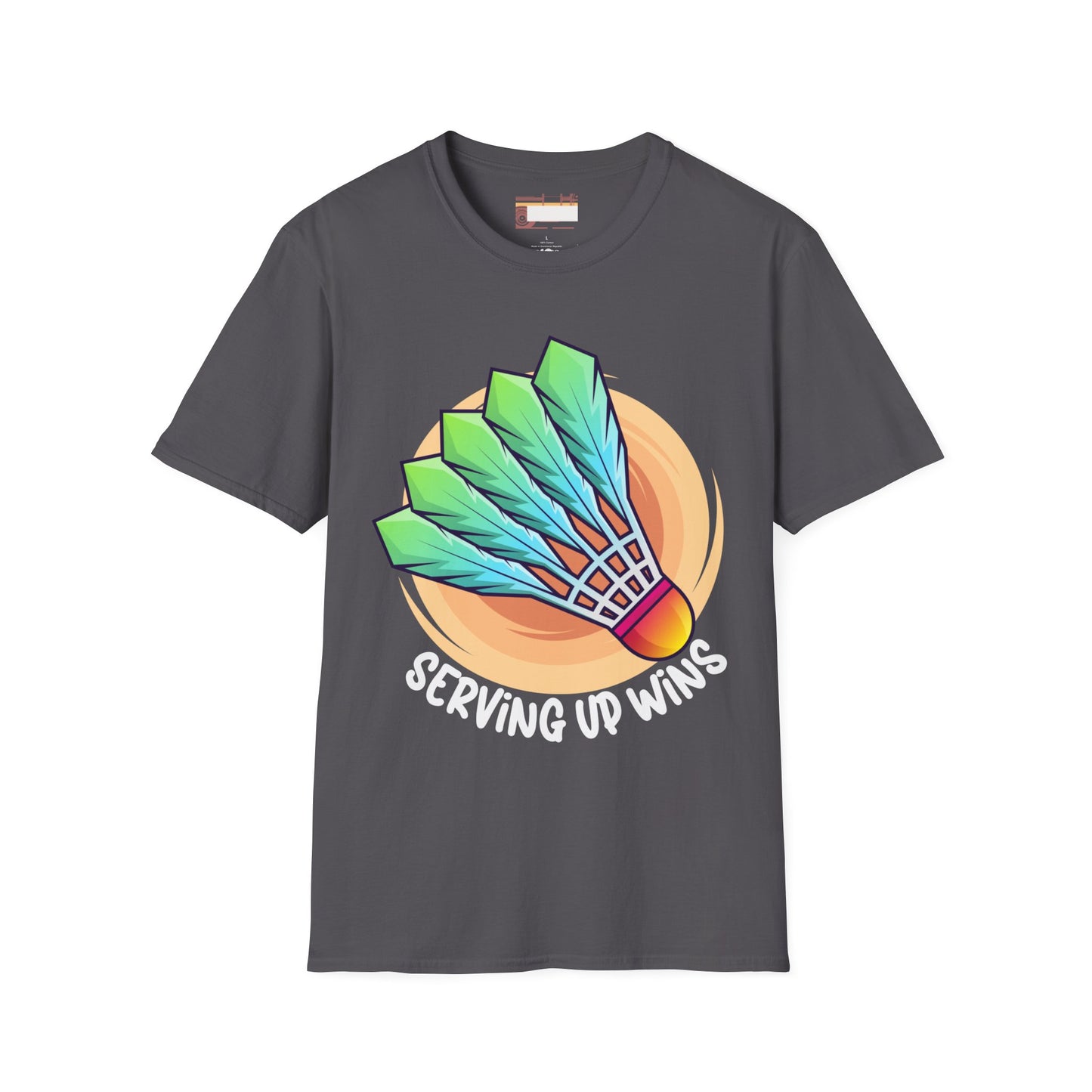Badminton Game Day Graphic Comfort Unisex T-shirt