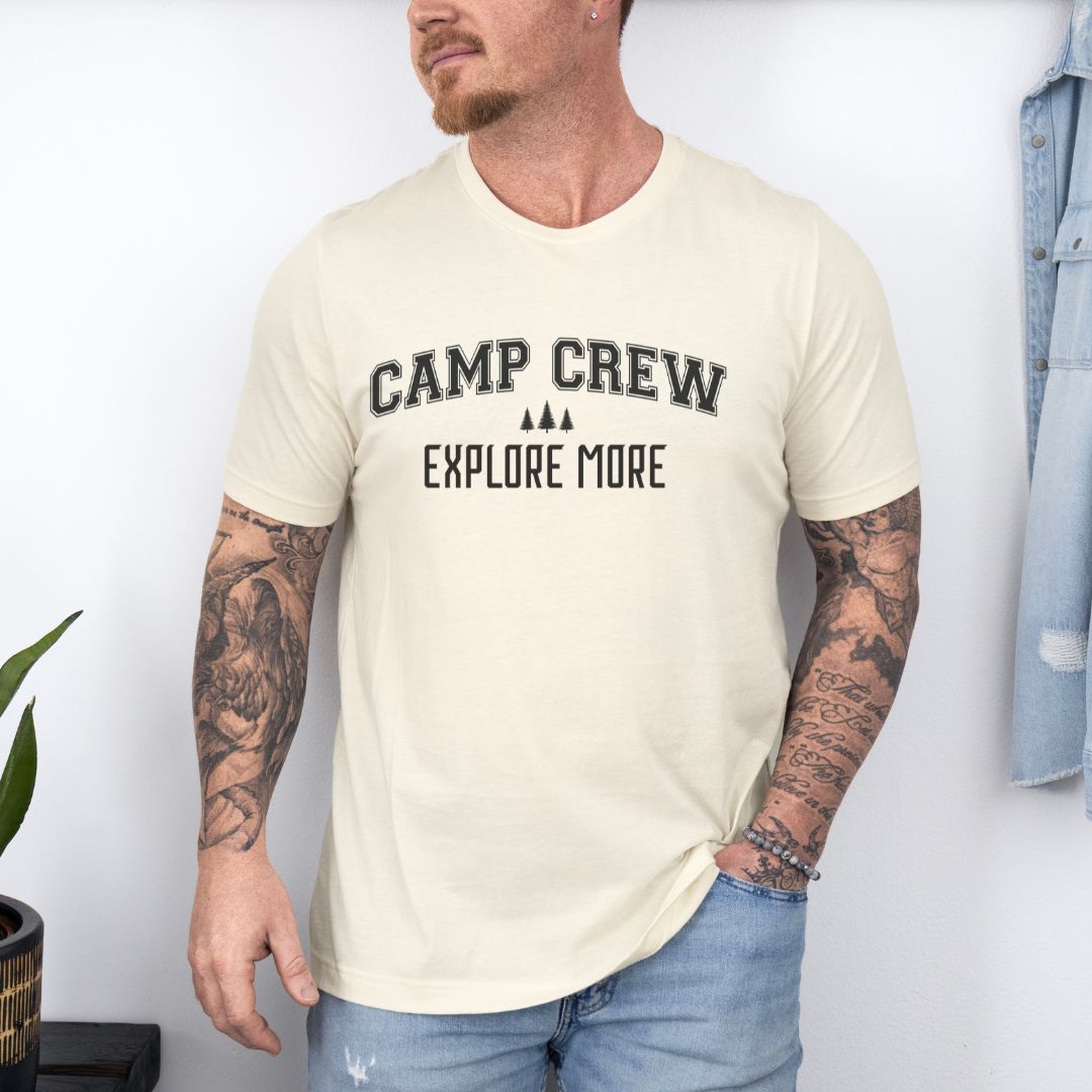 Camping Crew Ultimate Comfort Styled T-shirt