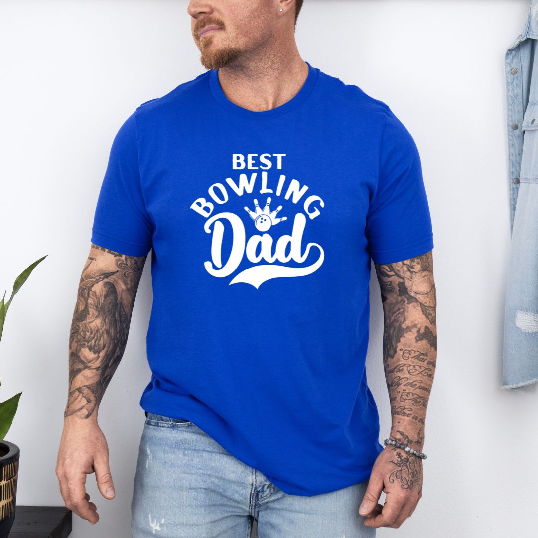 The Best Bowling Dad Ultimate Comfort T-shirt