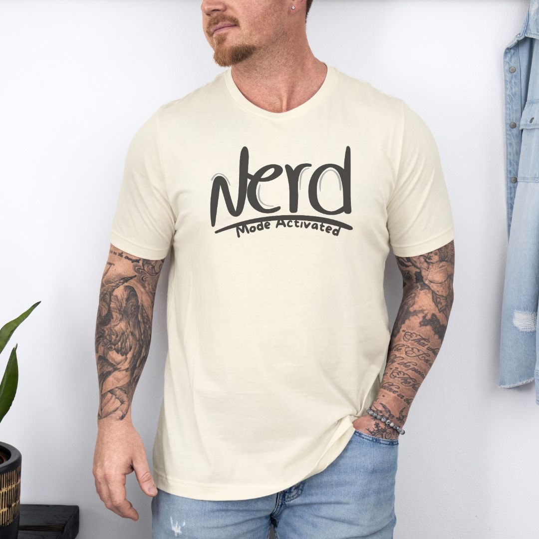 Nerd Mode Activated Ultimate Comfort Styled Graphic T-shirt