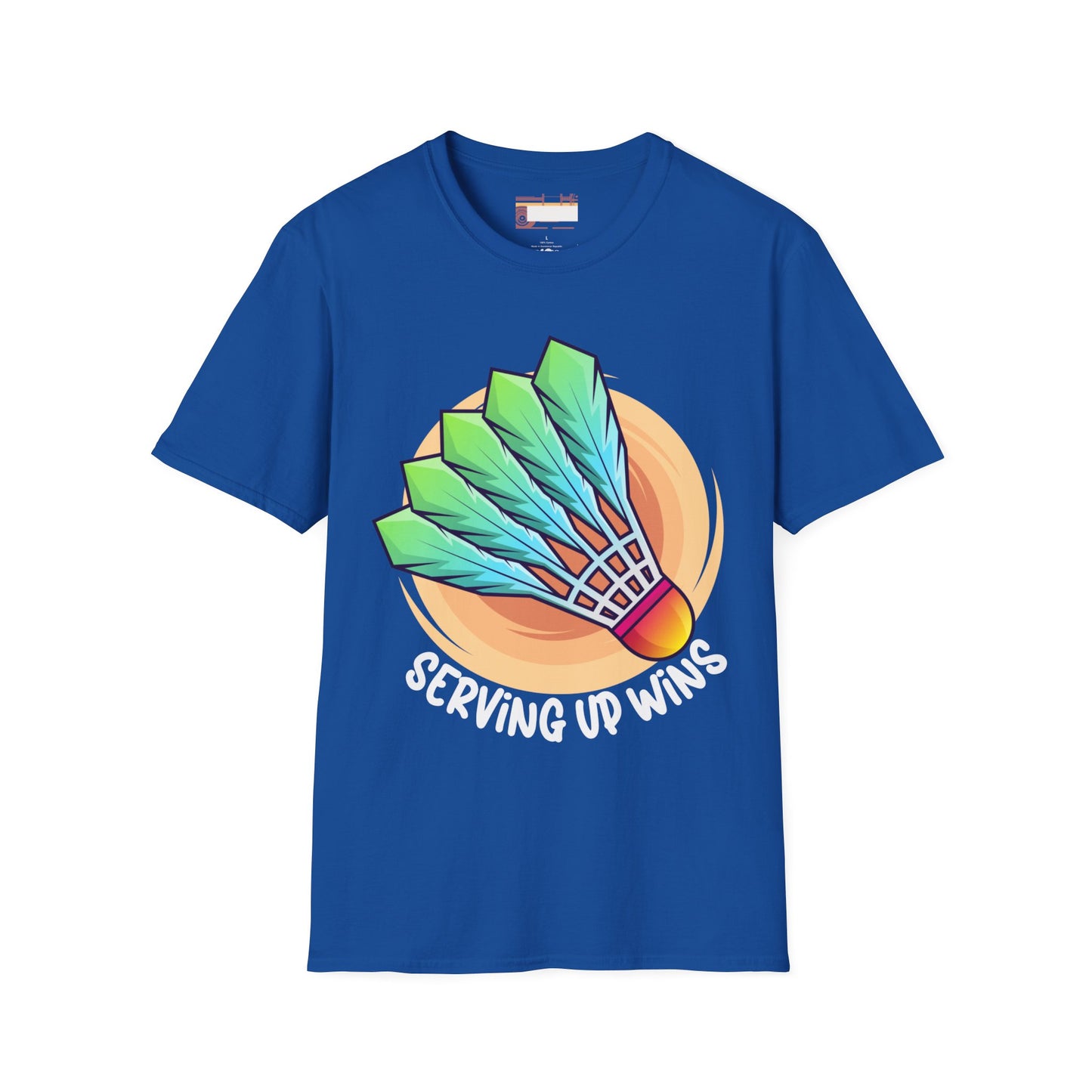 Badminton Game Day Graphic Comfort Unisex T-shirt