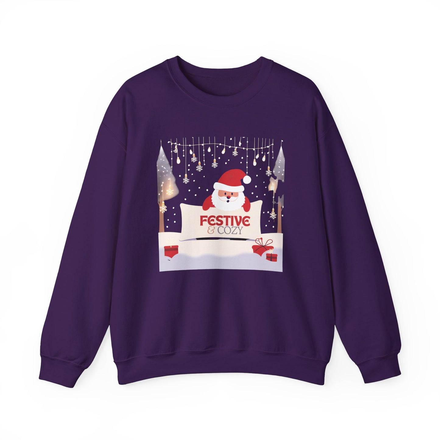 Graphic Designed Holiday Christmas Unisex Crewneck Sweatshirt
