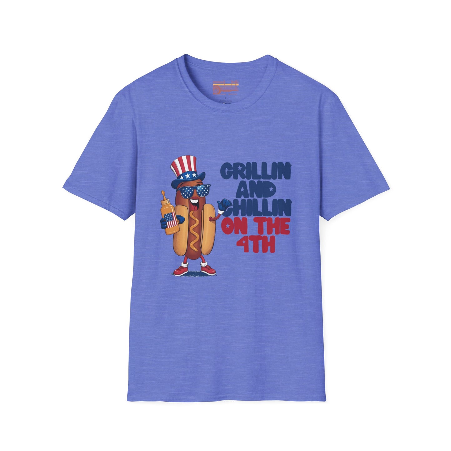 July 4th Ultimate Grilling and Chilling Comfort Unisex Funny T-shirt