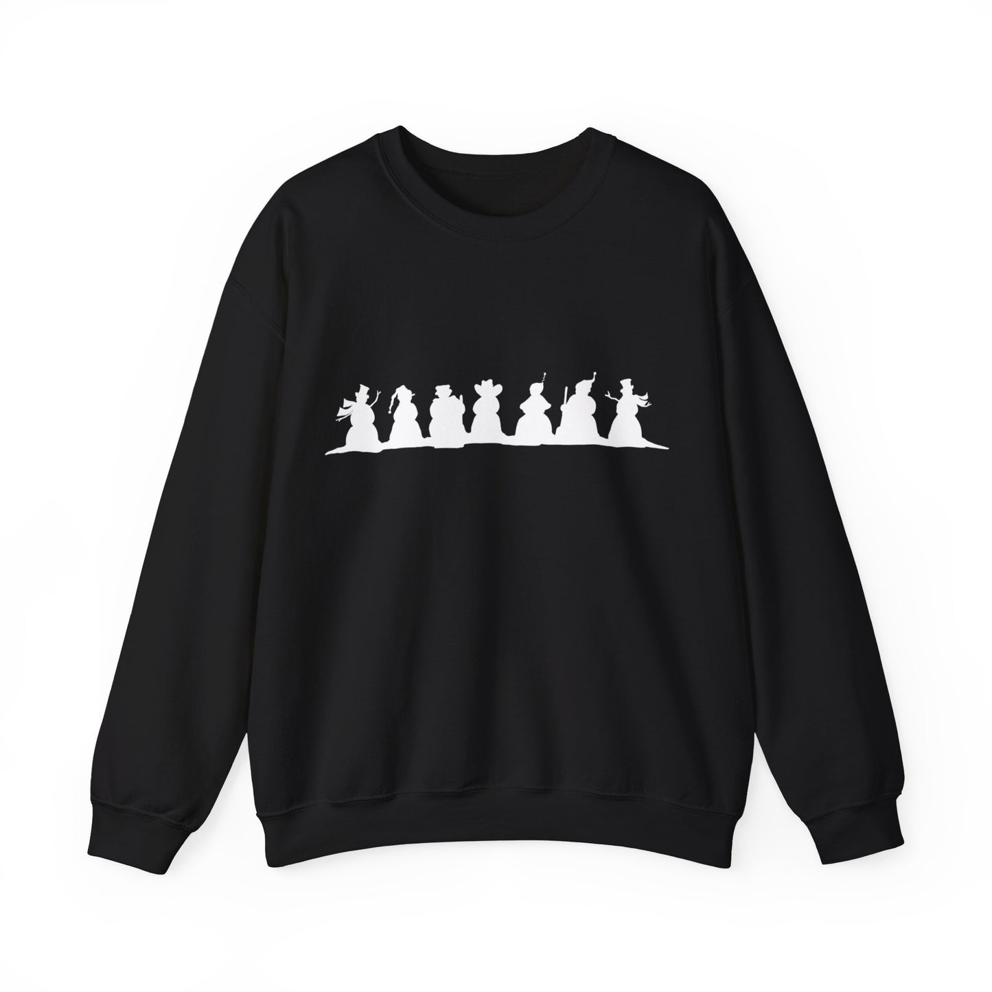 Graphic Designed Holiday Christmas Snowman Unisex Crewneck Sweatshirt