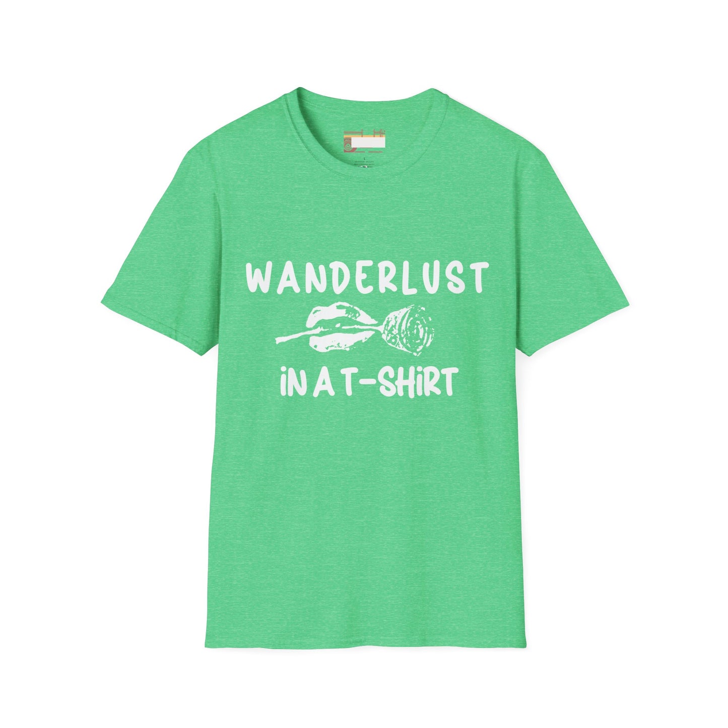 Designed Wonder lust Hiking Graphic Minimalist Comfort T-shirt