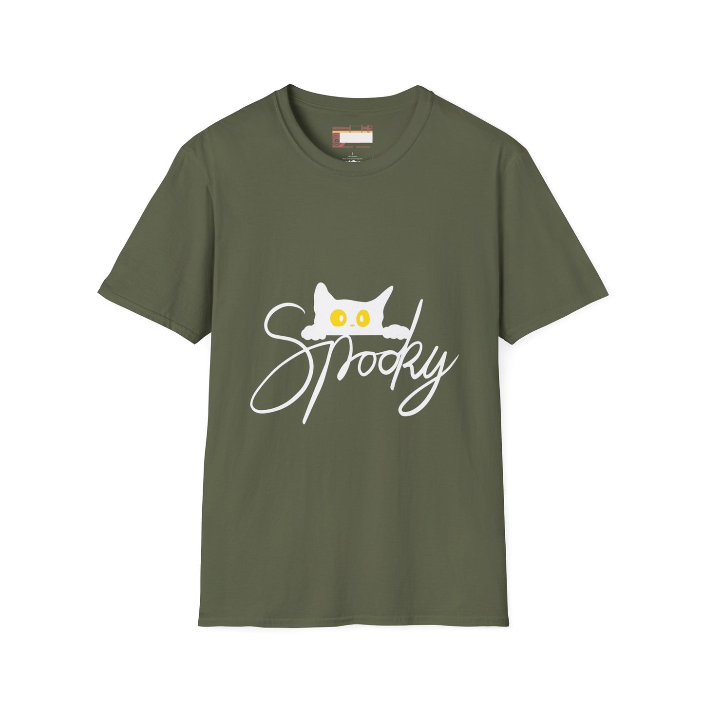 Summer Graphic Cat Spooky Designed Comfort T-shirt