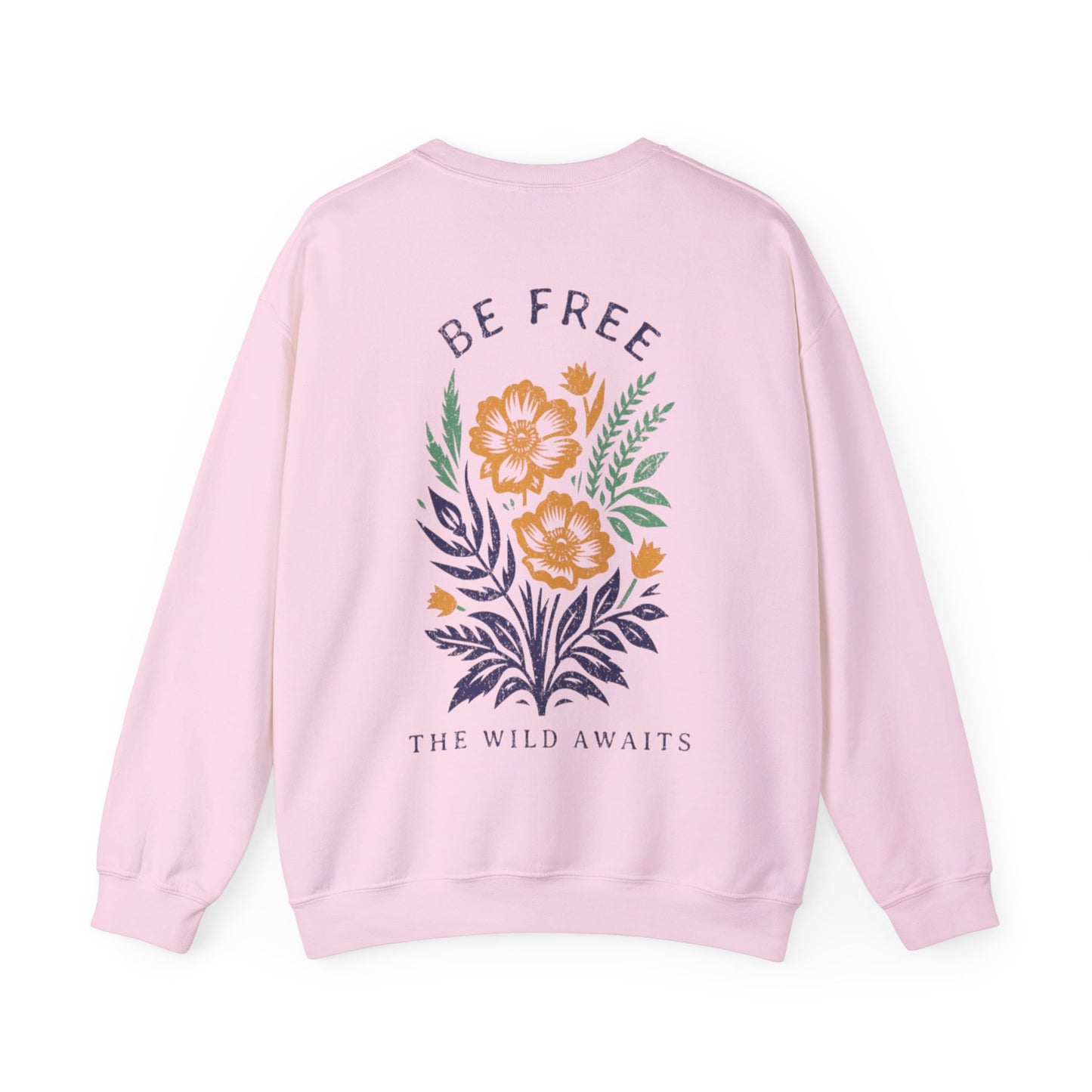 Graphic Designed Minimalist Crewneck Sweatshirt