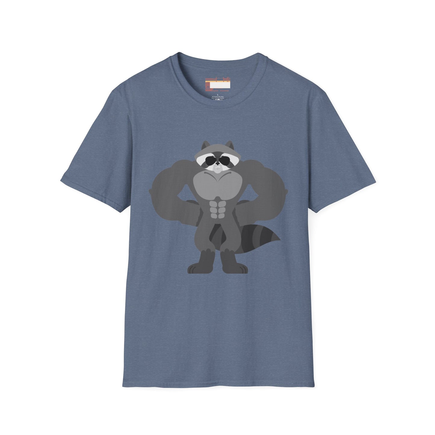 Graphic Designed Minimalist Racoon Unisex Comfort Styled T-shirts
